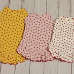 オーダーメイド♡ミニハート♡フリルタンク♡ワンピ　犬服　ハート