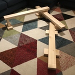 〓栄町工房〓 平均台 3台セット《8cm・15cm・21cm》 / 送料込み サイズオーダー可