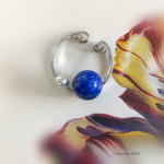 ラピスラズリ　イヤーカフ