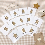 yuco ましかく アルバム 日付け シンプルくま