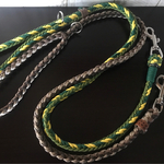＊ご予約品＊ パラコード手編みリード2種SET・超大型犬耐久仕様