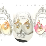 春がくるよ♡花びらピアス♡wh