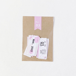 SAKURA ver. BUS!TICKET! 日付シール*2022年3月