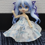 ねんどろいどどーる用洋服セット《ルミヒウタレ》※シルバーホワイト