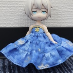 ねんどろいどどーる用洋服セット《ルミヒウタレ》※ゴールドブルー