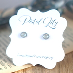 No.41610 樹脂ピアス made by PISTOL LILY