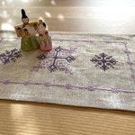 モロッコ刺繍　マルチマット
