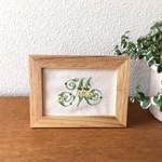 mican17様オーダー品 刺繍額