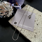 snake necklace　SILVER（40cm）金属アレルギー対応