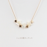 【再販】シェルの星ネックレス