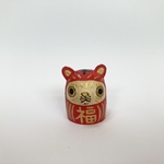 とらだるま(黒縞バージョン)
