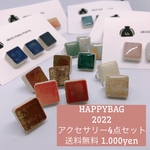 【再販】送料無料！[福袋][HAPPYBAG]ピアス&ヘアゴム4点セット