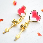 とろける♡ハートアローピアス＆イヤリング
