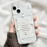 アイスチューリップの iPhoneケース(white)