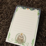 フクロウのメモ帳(40ページ)