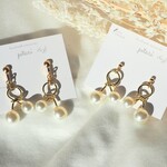 ［ピアス/イヤリング］さくらんぼパール