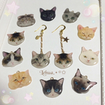 猫 ピアス