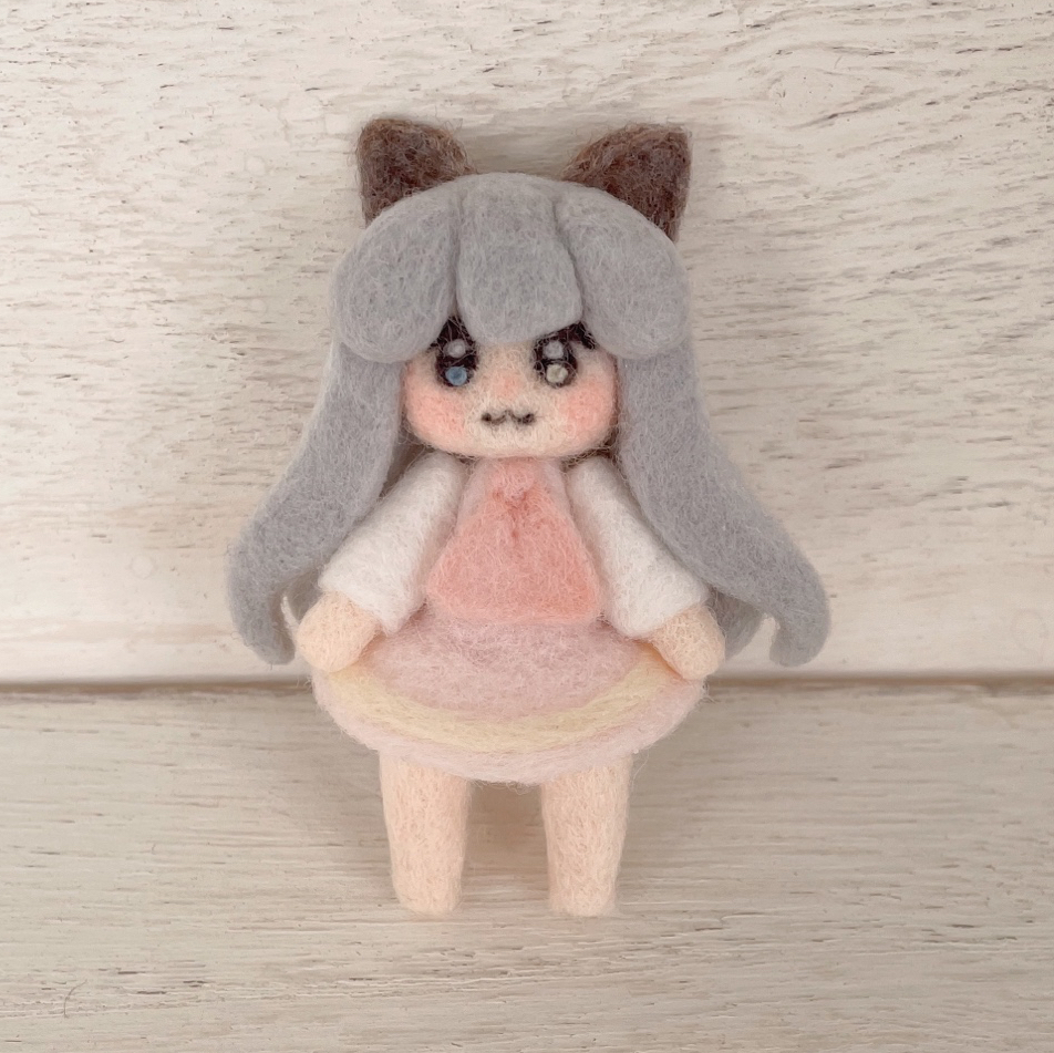 羊毛フェルト 人形 虎 - 羊毛フェルト | minne 国内最大級の