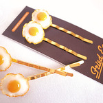 ☆再販☆ Fried Eggヘアピン