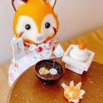 【縁起もの】寅のお汁粉と鏡餅のセット【お年玉付き】