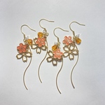【Mai様専用】🧡ひらりと桜イメージピアス