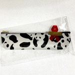 miya23 様リクエスト品💖パンダいっぱい🐼　マチありラミネートペンケース　20cmファスナー