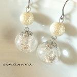 飛光蝶ピアス(silver)ピアス//イヤリング