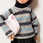 ハイネックトップス(リカちゃんブライスの洋服)