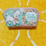 7231610様専用♪  ~🐑ひつじさんのキルトポーチ💕キルトゲイト🌼