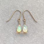 【再販】14kgf✳︎プレシャスオパールのドロップカットピアス