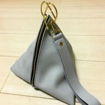 ✴︎トライアングルバッグ　本革✴︎