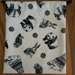 巾着袋（動物柄）