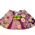 猫服（お正月着物薄紫）