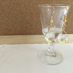 ハートのスワロフスキーピアス