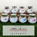 〈送料無料〉モイストポプリ　お好きな香りを８種類から選べます♪　～おうち時間の癒しに～