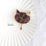\SALE/【ポニーフック】ネコねこ猫3 (ヘアアクセサリー) 