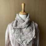 イタリア製スラブヤーンの3weyスヌード