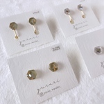 小粒レジン ピアス/イヤリング