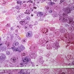 USAコットン*moda*Cradient Parfaitピンクラベンダーローズ薔薇S