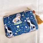 シュールねことうさぎのポーチ、キャサリン・ロウ 