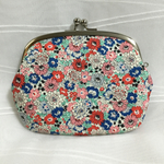 送料込み！親子がま口財布  花 