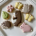 [着色料不使用] 森のくまさんアイシングクッキー