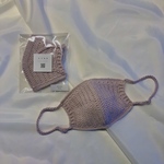 【限定カラー】soft cotton mask purple-lamé