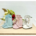 森き　編み上げブーツ　一足　miniature .