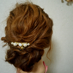 ＊パールとスターフィッシュのヘアアクセサリー＊
