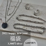 01/02 21：00販売start！2022 happy new year 福袋　silver 6600円相当