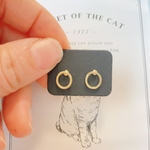 丸枠ピアス