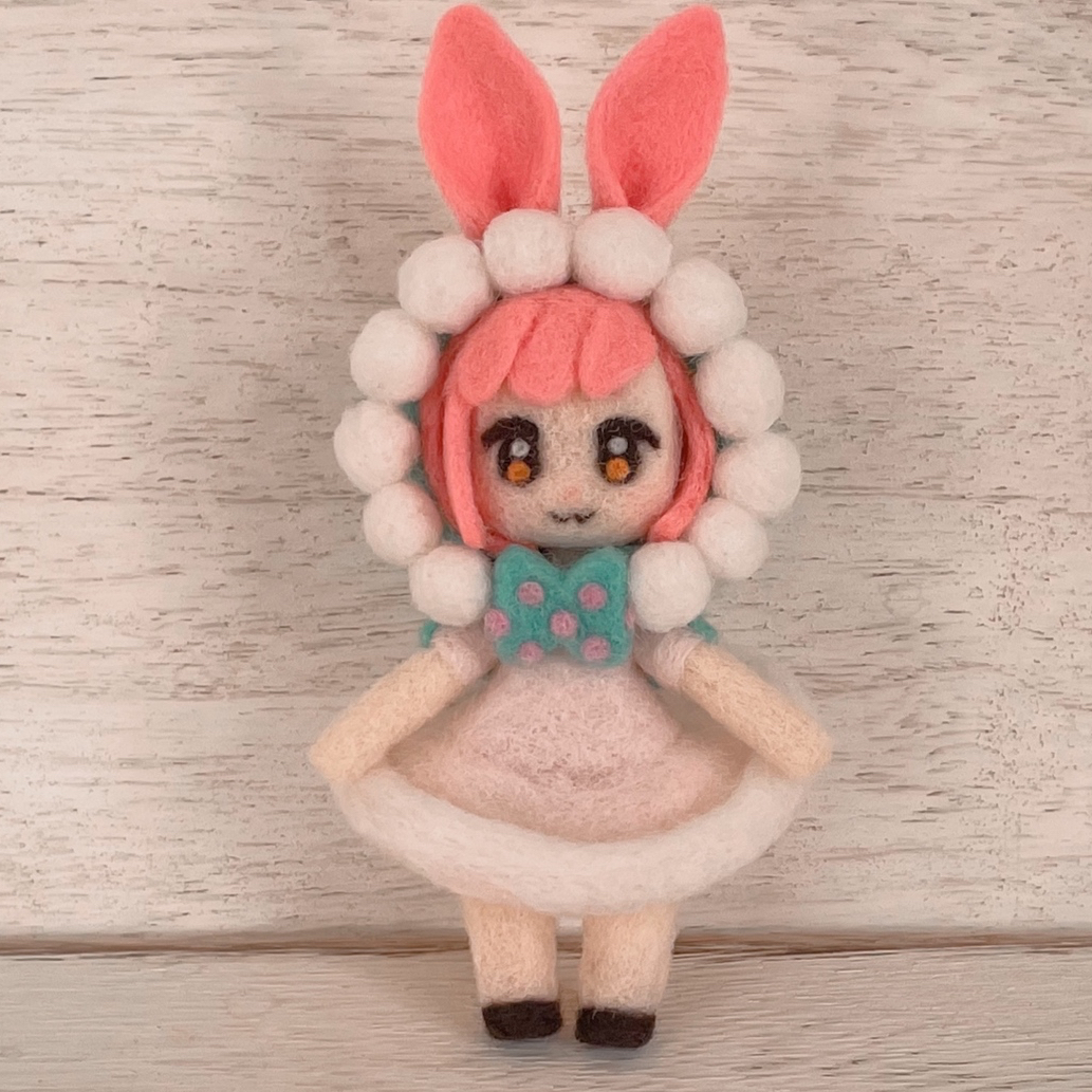 羊毛フェルト 人形 虎 - 羊毛フェルト | minne 国内最大級の