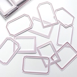 コラージュ素材  ＊frame paper  E-red＊ 30枚入  [C008]