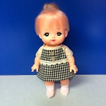 メルちゃん ギンガムチェックのワンピース